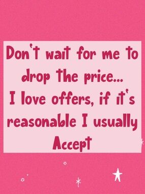 Make me an offer!